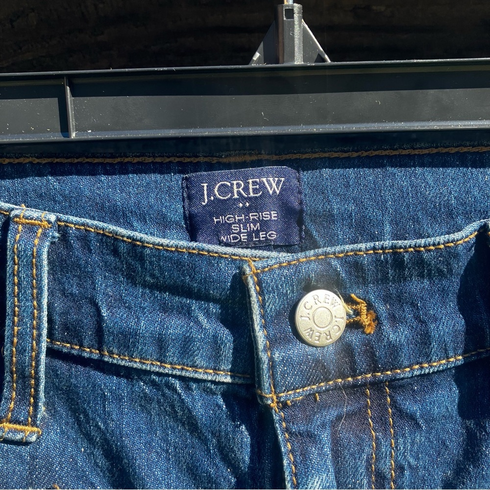 J. Crew Blue Flare & Wide Leg Jeans - Picture 6 of 15